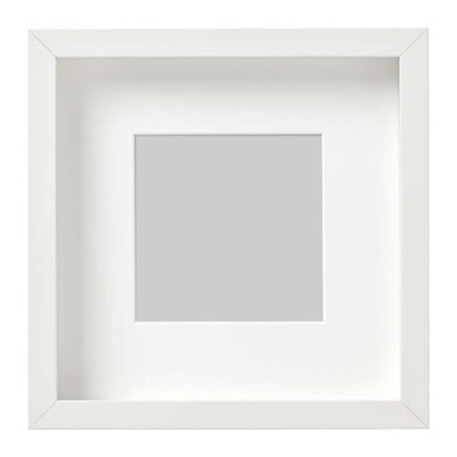White Shadow box frame