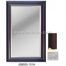 Wood Color Wall Plastic Full Length Mirror Frames 