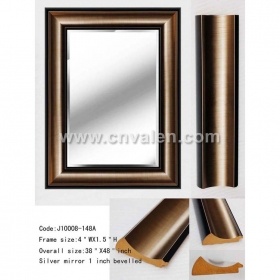 Wood Color Wall Plastic Full Length Mirror Frames 