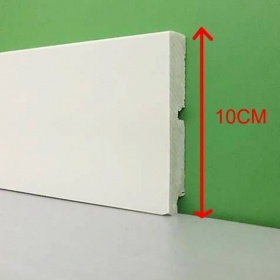 Custom White Skirting Board Profiles Moulding 