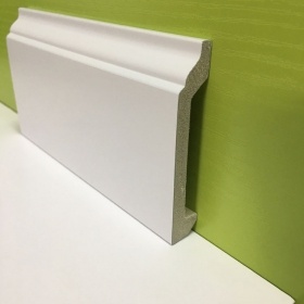 Factory Hotel White Skirting Board Profiles Moulding Baseboard 