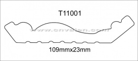 Highly Durable Plastic Crown Molding Styles 