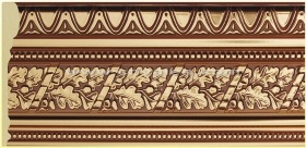 5.9inch Wide Big Wall Decorative Plastic Mouldings 