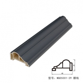 Newest Wooden Style Waterproof Baseboard Wall Panels 
