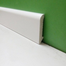 Custom New Arrival White Skirting Board Profiles 