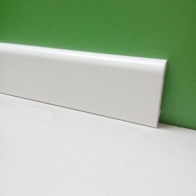 Custom New Arrival White Skirting Board Profiles 