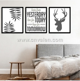 Small Picture frames Frame with Canvas Painting Hotel Projact Artwork 