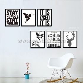 Small Picture frames Frame with Canvas Painting Hotel Projact Artwork 