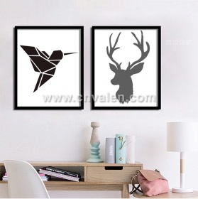 Small Picture frames Frame with Canvas Painting Hotel Projact Artwork 