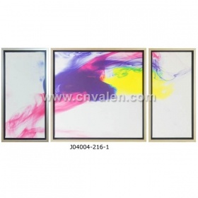 Polystyrene Wall Abstract Canvas Art Oil Painting Picture Frames 