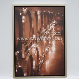 Polystyrene Wall Abstract Canvas Art Oil Painting Picture Frames 