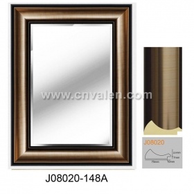 Wood Color Wall Plastic Full Length Mirror Frames 