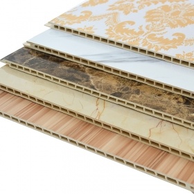 Cheap Fireproof WPC Cladding Interior Decorative Wall Panel 