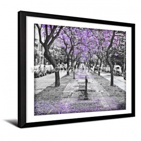 Hotel Projact Black Frame Mounting Picture Frame With Mat 