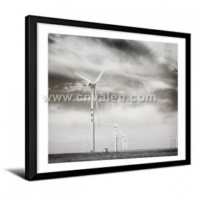 Hotel Projact Black Frame Mounting Picture Frame With Mat 