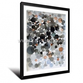 Hotel Projact Black Frame Mounting Picture Frame With Mat 