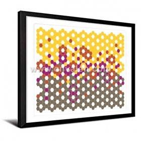 Hotel Projact Black Frame Mounting Picture Frame With Mat 
