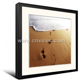 Hotel Projact Black Frame Mounting Picture Frame With Mat 