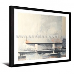 Hotel Projact Black Frame Mounting Picture Frame With Mat 
