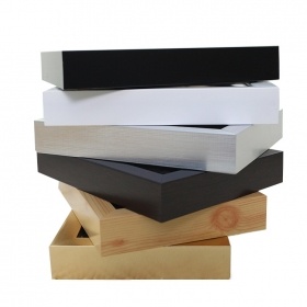 PS Black or White Shadow Box Photo Picture Frame Made in China 
