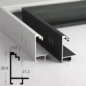 China Supplier Aluminum Frames Moulding for Paintings Photo Frame 
