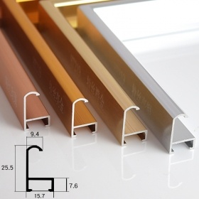 China Supplier Aluminum Frames Moulding for Paintings Photo Frame 