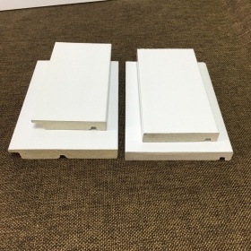 Custom White Skirting Board Profiles Moulding 