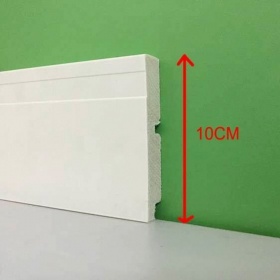 Custom White Skirting Board Profiles Moulding 