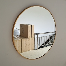 Round Wall Toilet Mirror