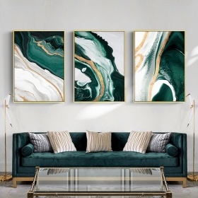 Modern Simple Art Prints Framed Abstract Painting