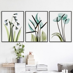 Custom Any Size Framed Float Canvas Art Prints Wall Paintings Hotel Project Artwork 