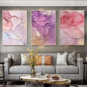 Custom Any Size Framed Float Canvas Art Prints Wall Paintings Hotel Project Artwork 