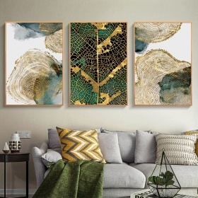 Custom Any Size Framed Float Canvas Art Prints Wall Paintings Hotel Project Artwork 