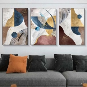 Custom Any Size Framed Float Canvas Art Prints Wall Paintings Hotel Project Artwork 